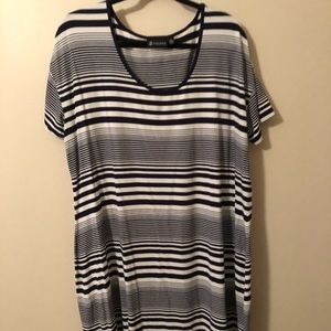 Versona striped dress XL